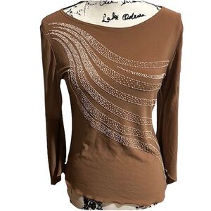 Solar Brown Long Sleeved Shirt